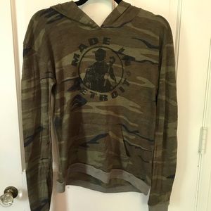 Made In Detroit camo hoodie